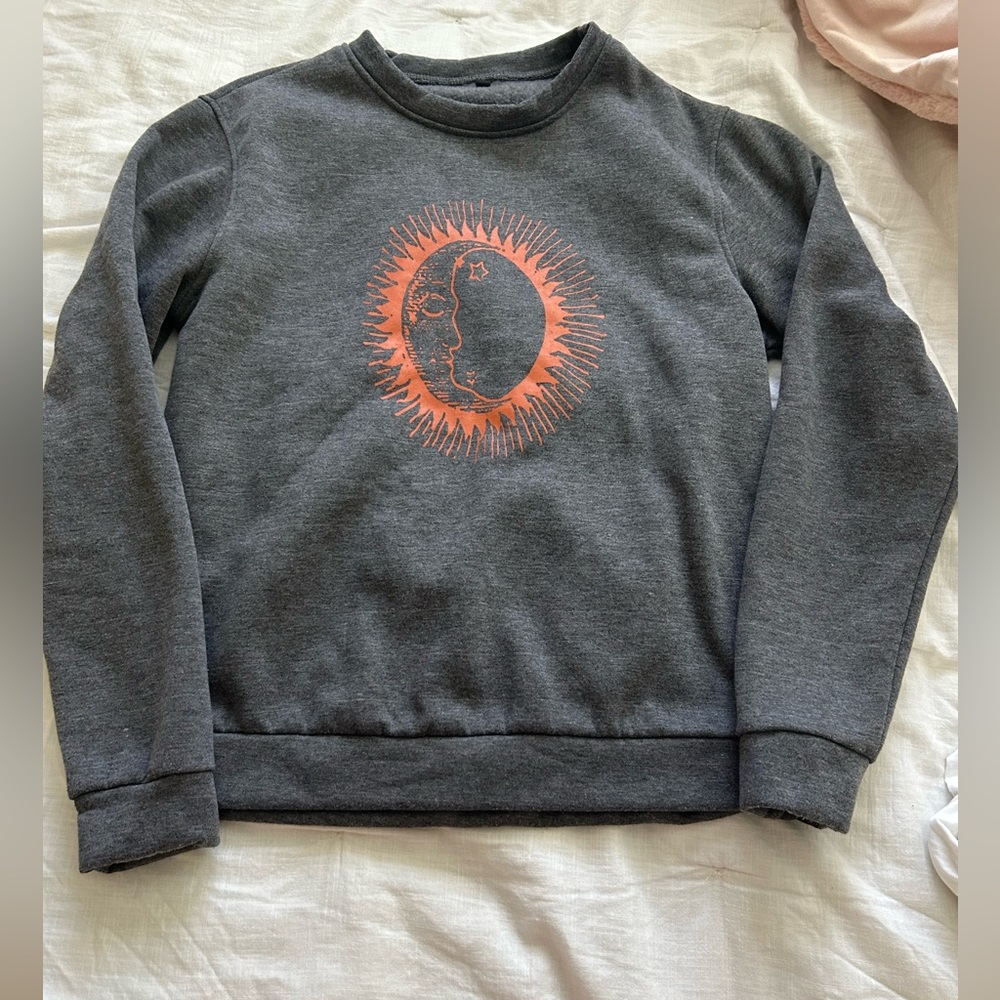Sun and Moon Crew Neck